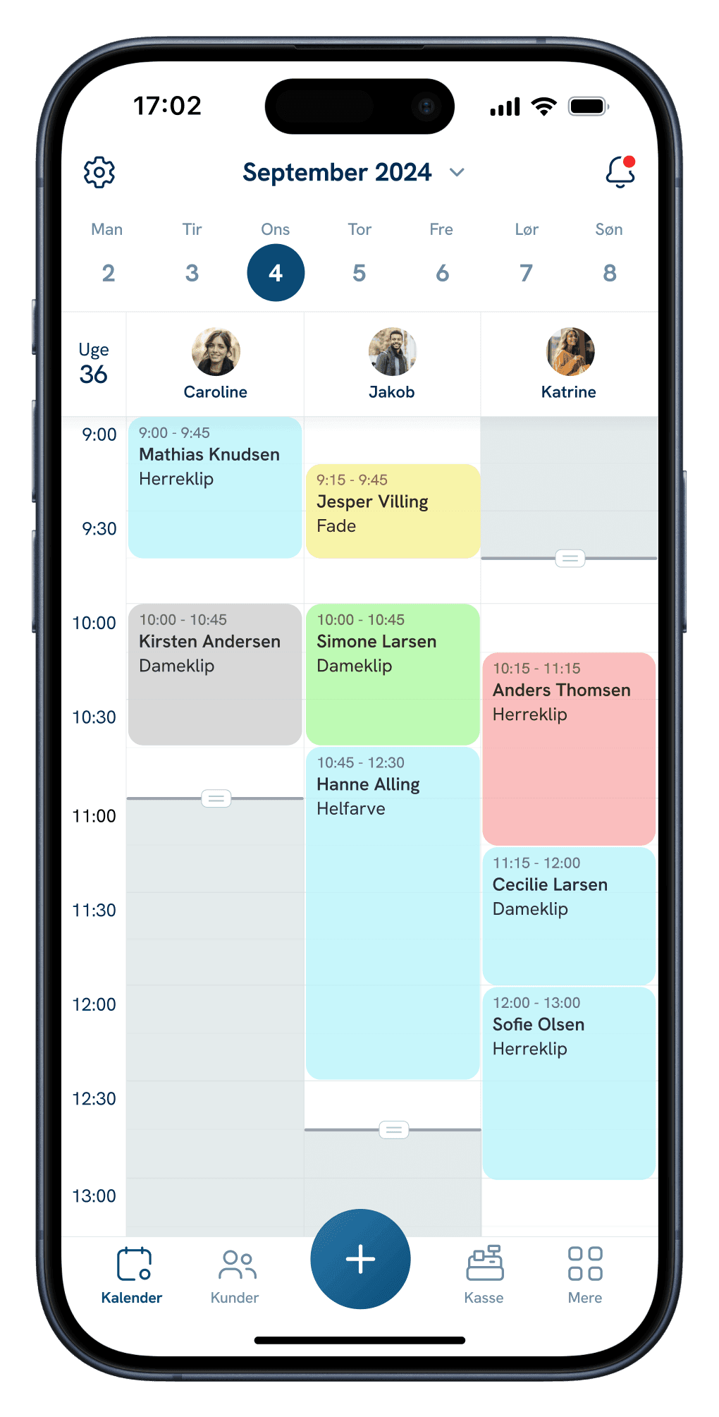 App calendar