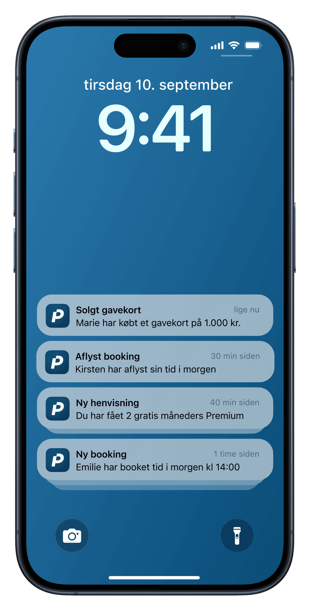 App notifications
